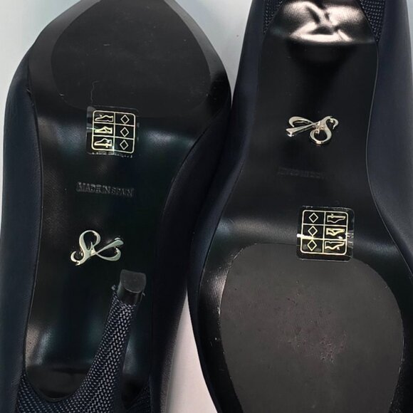 Antonia Saint NY Victoria 3" High Heels. Midnight Blue. Size 8B. Only tried on. - Picture 5 of 6